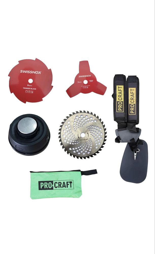 Motocoasa Benzina Procraft T4350 5.8cp 9000rpm 52 cm