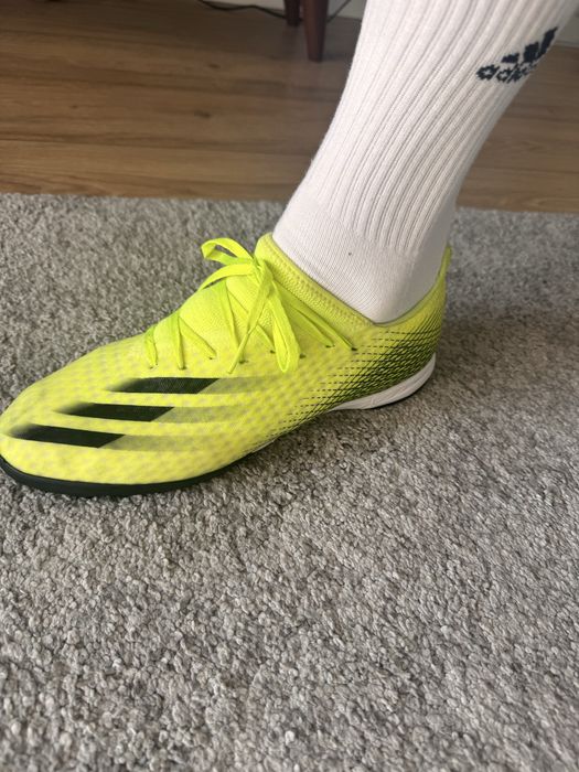Ghete fotbal Adidas X Ghosted Yellow 44.5