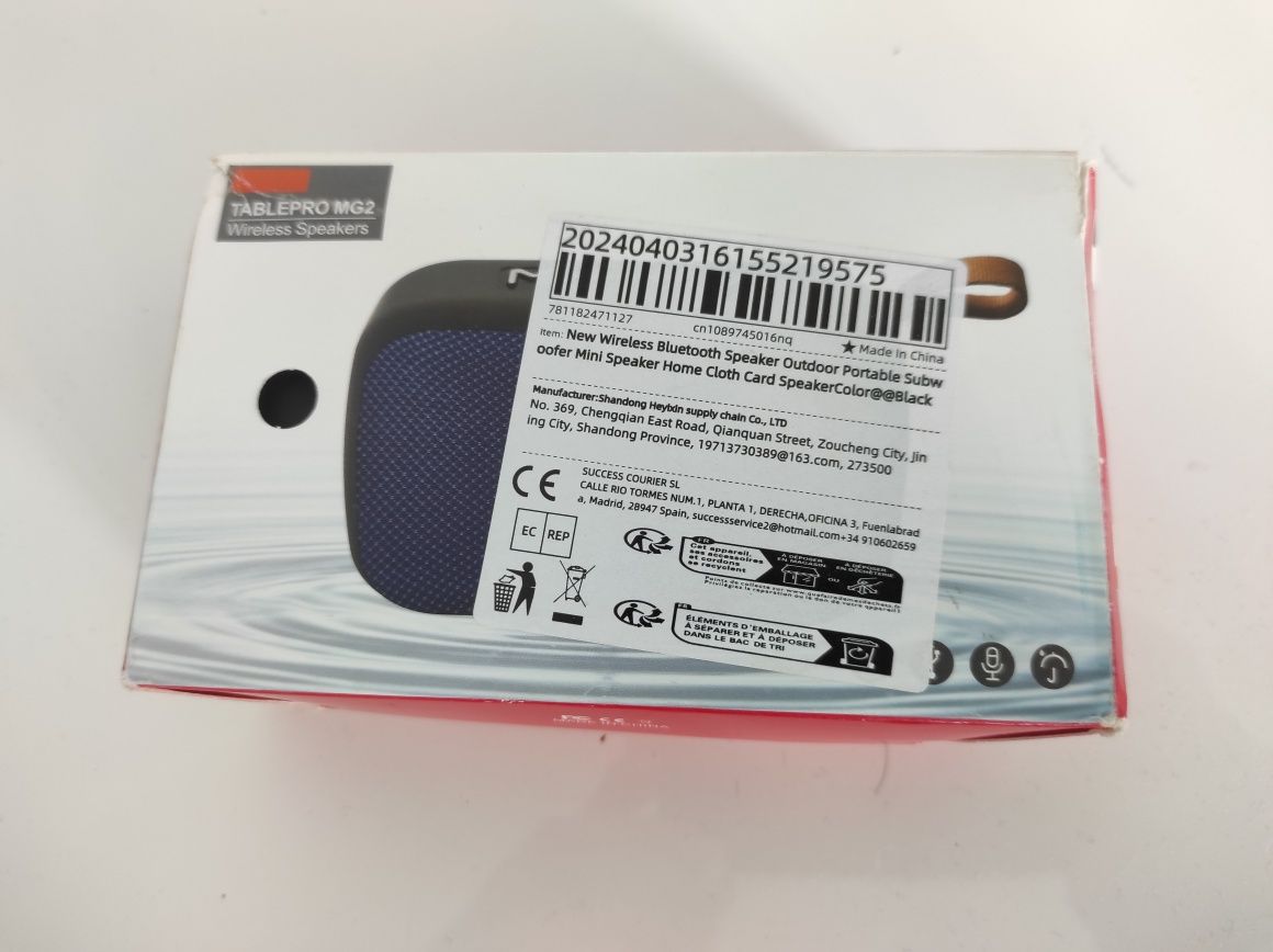 Bluetooth speaker