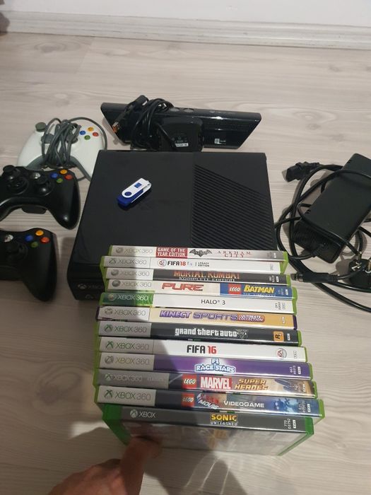 XBox 360 Full + Kinect Impecabil