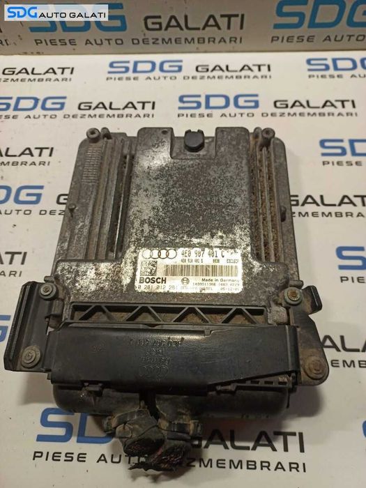 Kit Pornire Ceas Ceasuri Bord ECU Calculator Motor Audi A8 D3 2002 - 2009 Cod 4E0920950P 4E0907401C 0281012281[L0531] [L0533] [L0534]