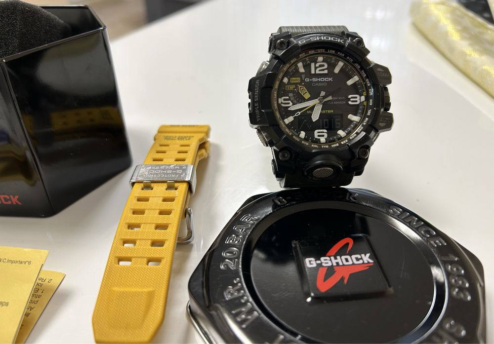 Мъжки часовник  CASIO G-SHOCK MUDMASTER GWG-1000-1A3ER