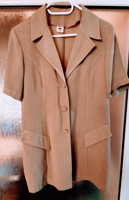 Bluzita-sacou maneca scurta, primavara-vara-toamna