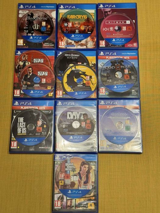 PlayStation 4 Pro 1TB с 10 Игри Пакет