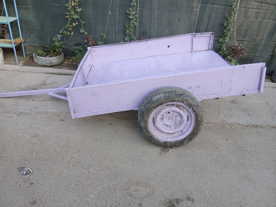 Мотоблк притцеп тележка