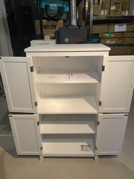 Шкаф за баня от MDF VASAGLE