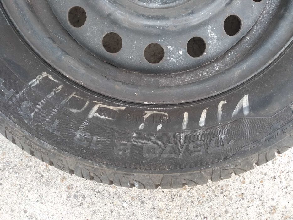 4бр джанти 13ки с гуми на тях