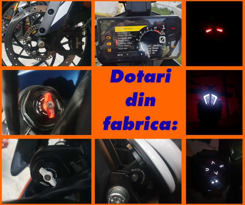 KTM 390 Adventure 2023 – 10.000 km – impecabilă, multe accesorii
