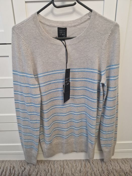 pulover Editor's cut, 100% casmir, mar S