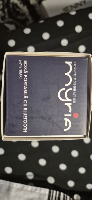 Boxă noua portabilă Myria albastră