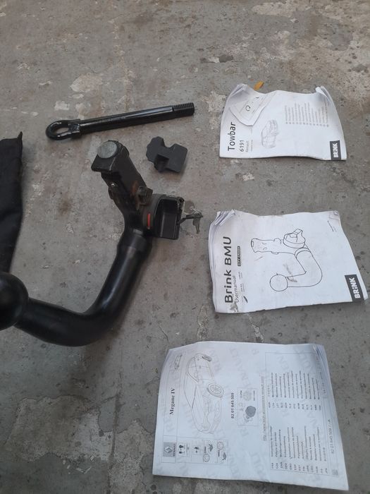 Cârlig Cui Remorcare Tractate Detașabil Renault Megane 4 IV Brink