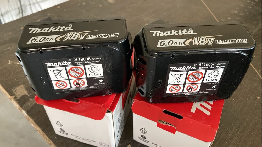 2 bucati Makita BlbL1830 6AH