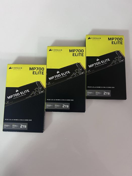 ssd nvme 2 tb pci 5.0 corsair mp700 elite nou