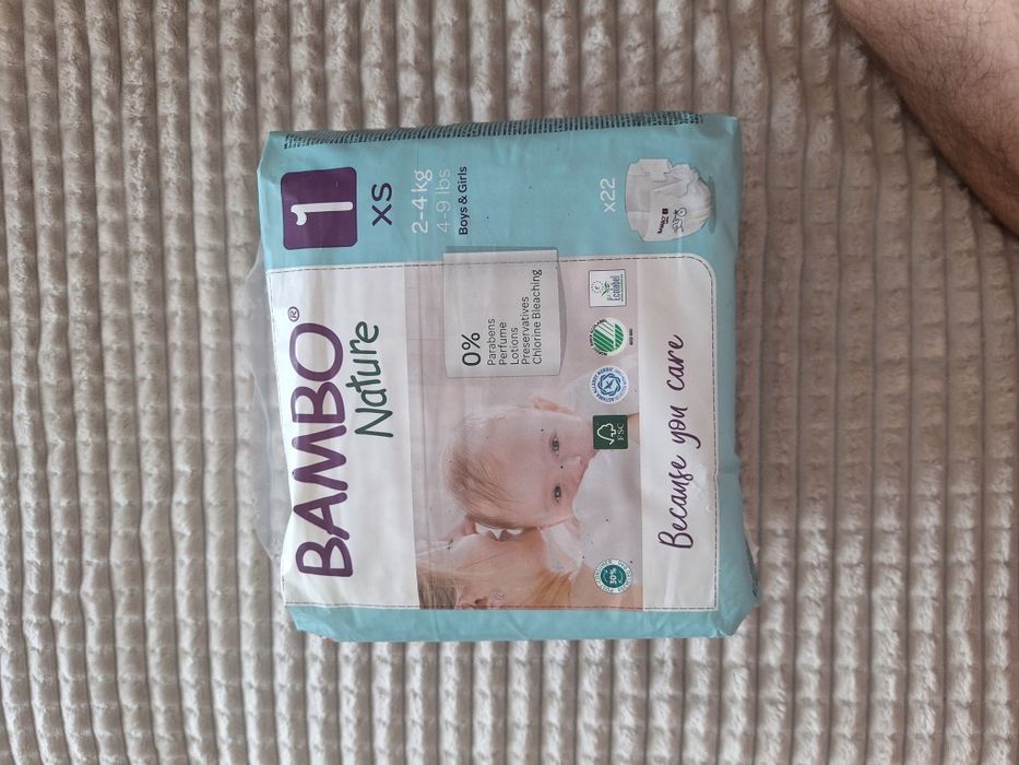 Pampersi BAMBO nature nr 1
