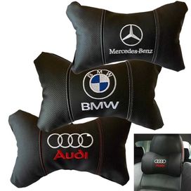 Два броя възглавници с ластик за автомобил Audi/Bmw/Mercedes