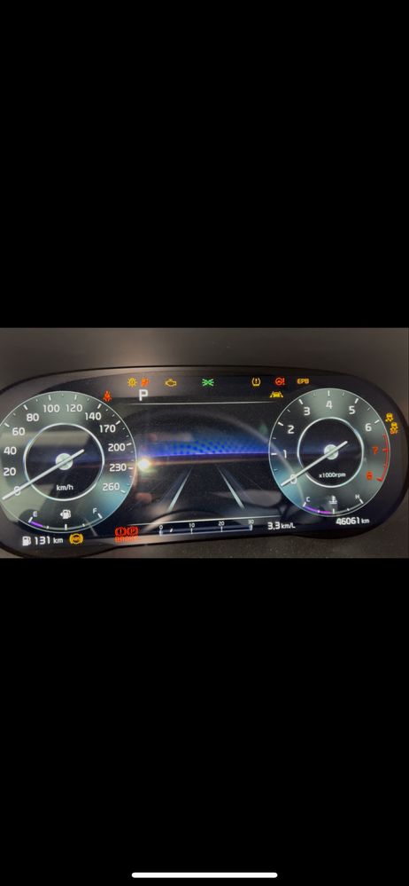 LCD табло на киа к5