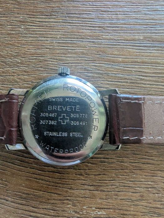 Ceas Roamer Rotopower 44 Jewels 34" – raritate swiss din anii ’64-66