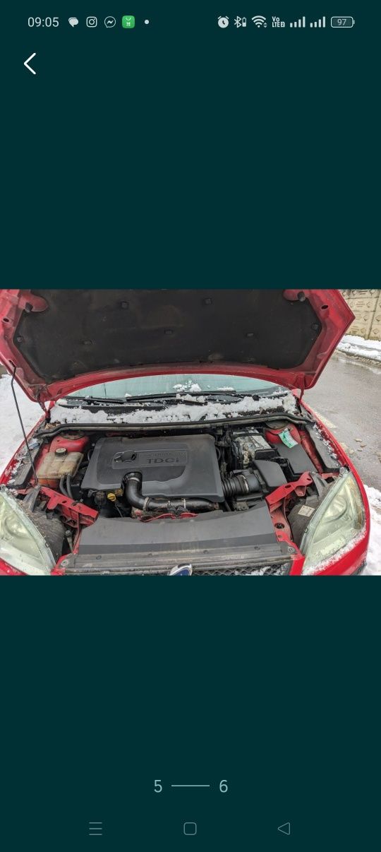 Piese capota bara faruri turbo ușa haion stopuri cutie  Ford focus 2