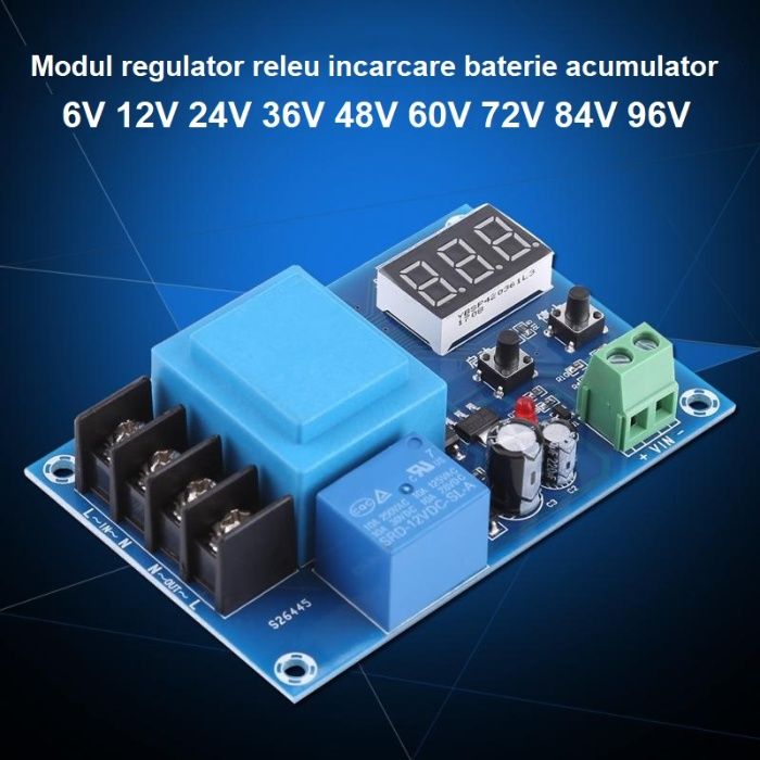 Modul CONTROLER regulator INCARCARE BATERII acumulatori li-ion litiu