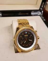 Breitling Bentley 48mm aur rose 18k editie limitata 330gr ebony dial