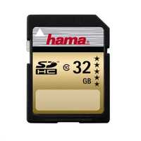 Vând Card memorie SDHC Hama Gold 32GB, Class 10