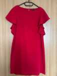 Rochie rosie de ocazie, Zara, M