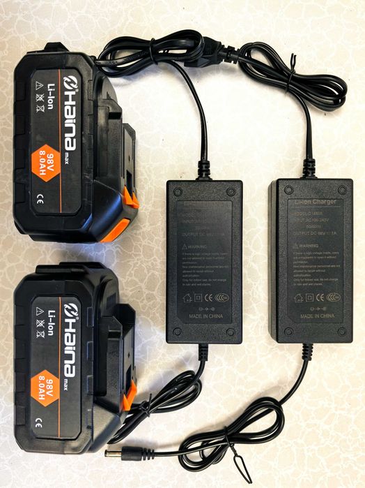 Fierastrau cu lant Haina 98V dublu acumulator 599 lei