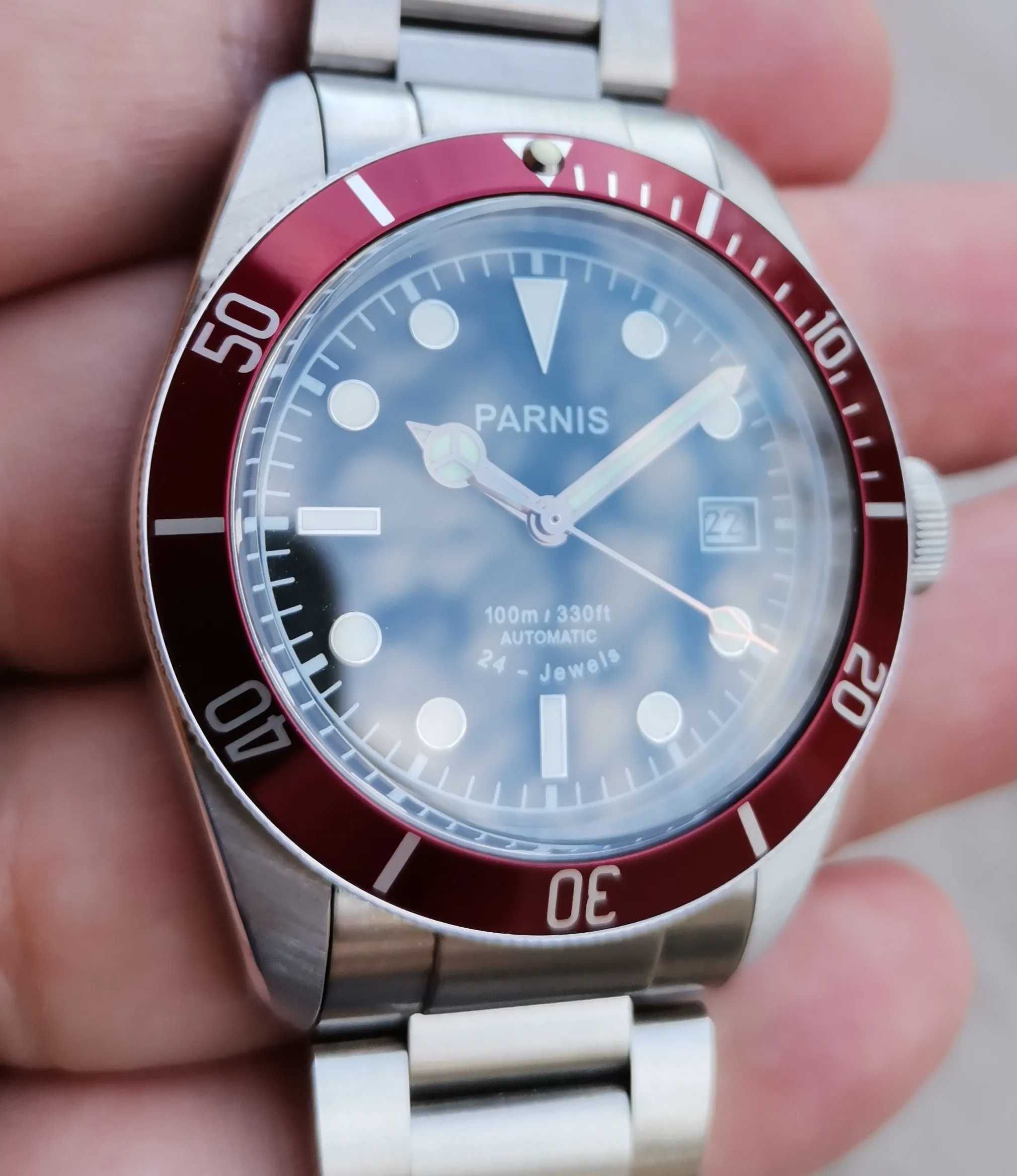Parnis Bk Automatic Citizen Miyota 9015 28800 BPH 41 mm
