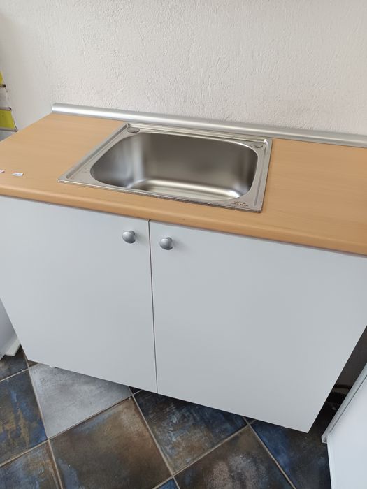 Нов кухненски шкаф с мивка за кухня 100/50