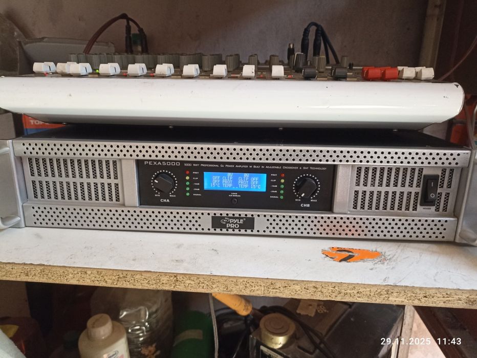 Усилитель микшер колонки