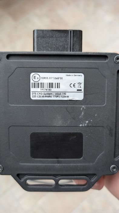 Чип Mercedes 220 cdi DTE