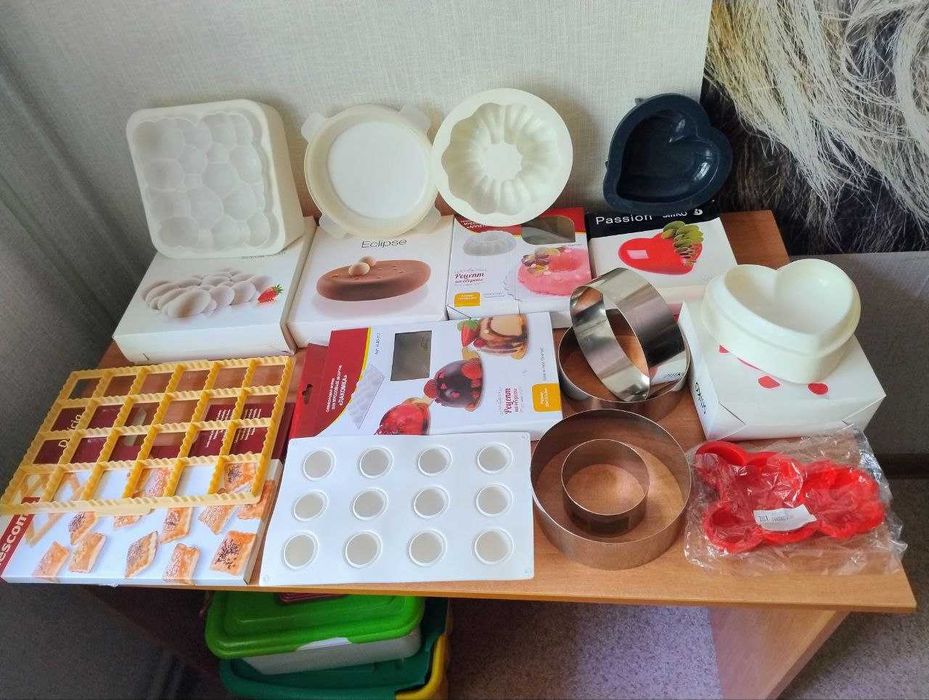 Кондитерские инструменты, ароматизаторы, краски, тортовницы, аэрограф