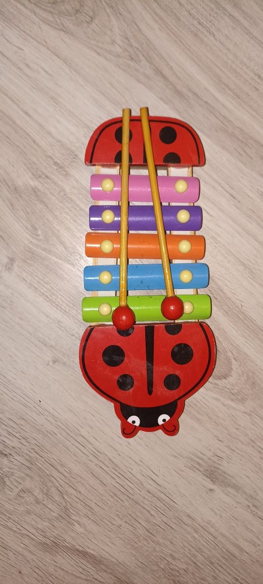 Детски дървен ксилофон