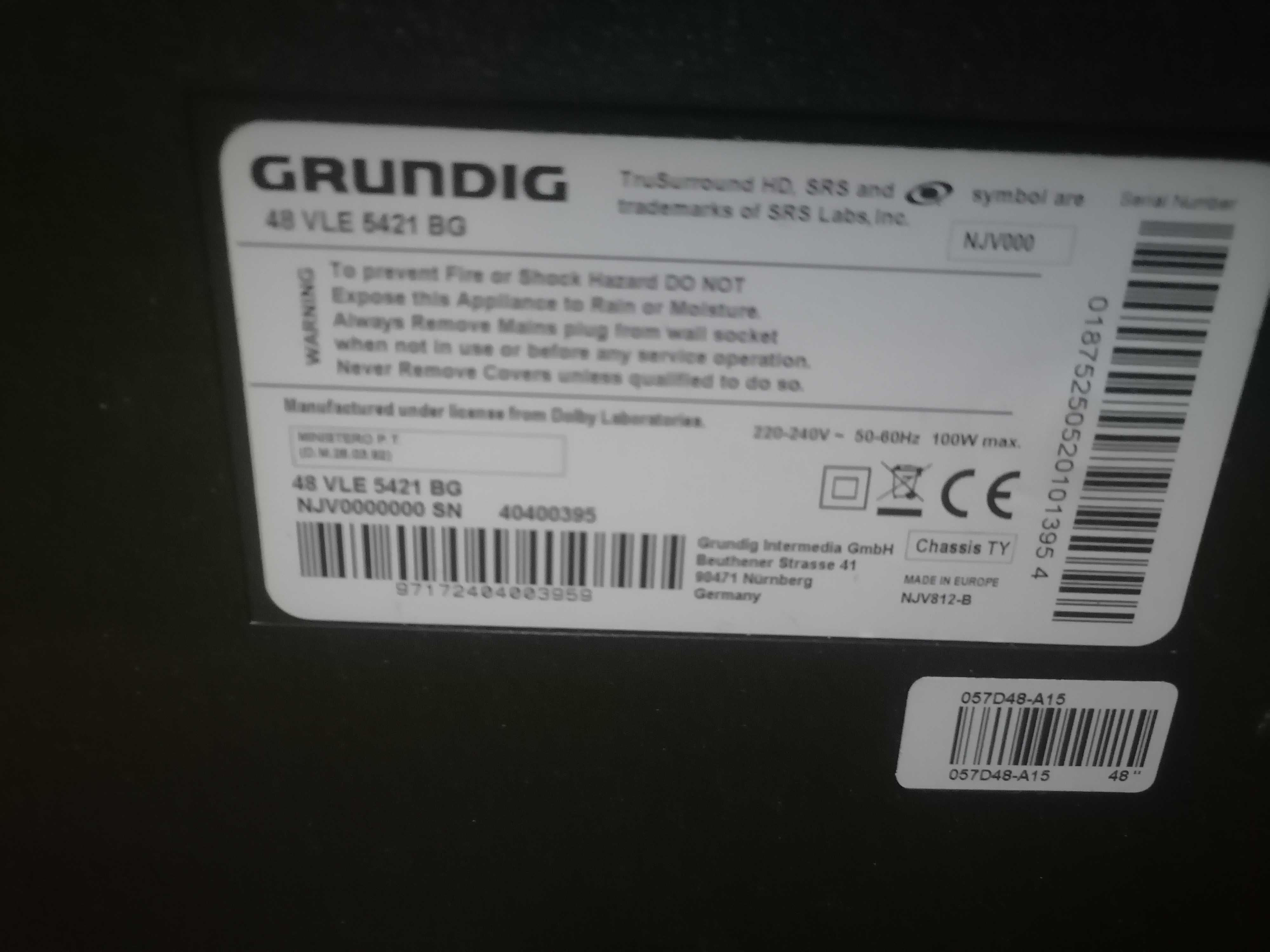 Grundig 48 VLE 5421 BG 48" Full HD Black
