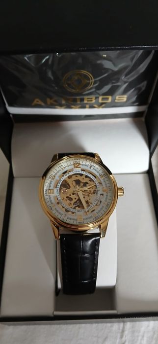 Ceas automatic skeleton Akribos