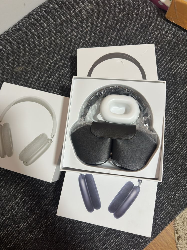 Casti  Airpods Max , negru , alb