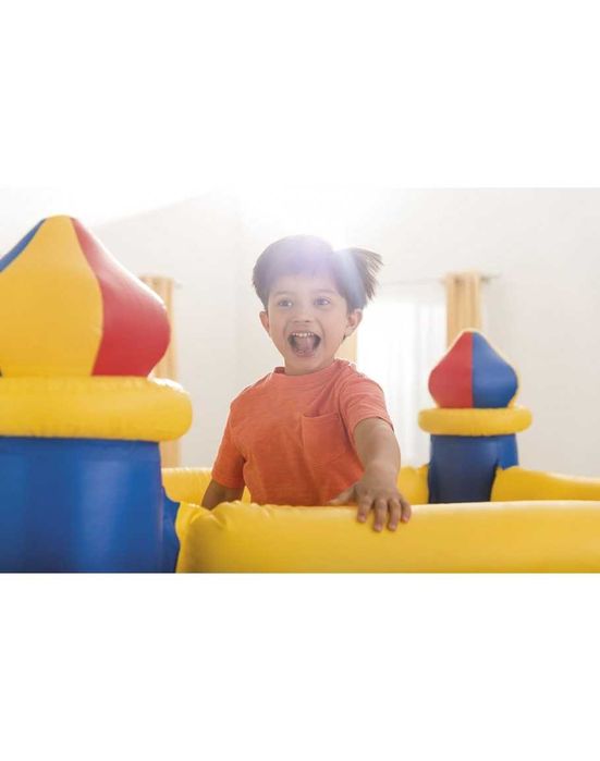 Надуваем замък за игра батут