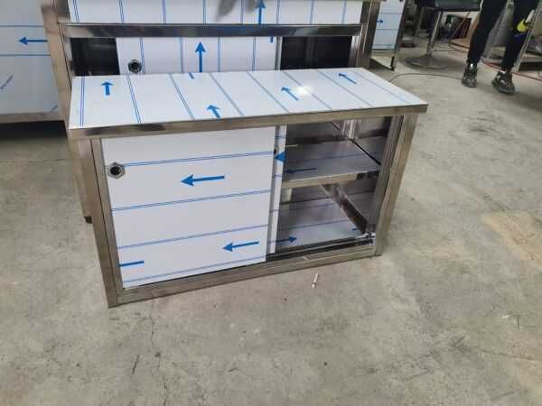 Dulap inox suspendat, 1000x400x600mm cu polita