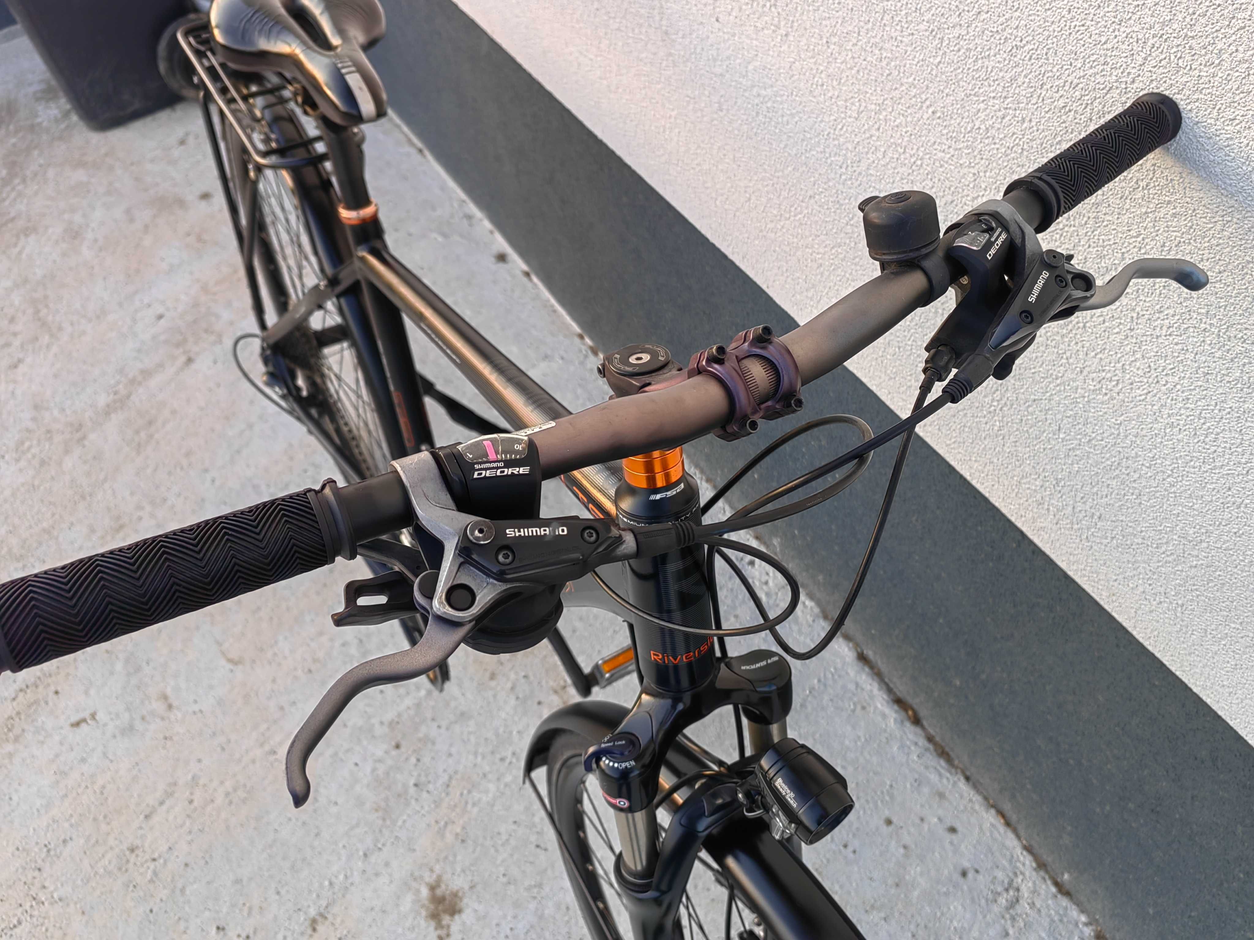 28" Riverside, 3x10 Deore XT, L размер, трекинг велосипед алуминиев