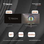 [НОВЫЙ] Монитор 7TECH 7M4S32C180 / 32" FHD VA Curved 240Hz Black