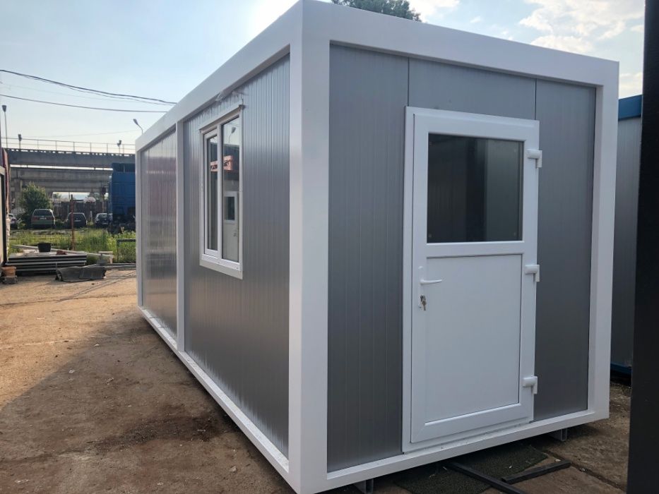 container birou magazin izolat ieftin folosit organizare santier