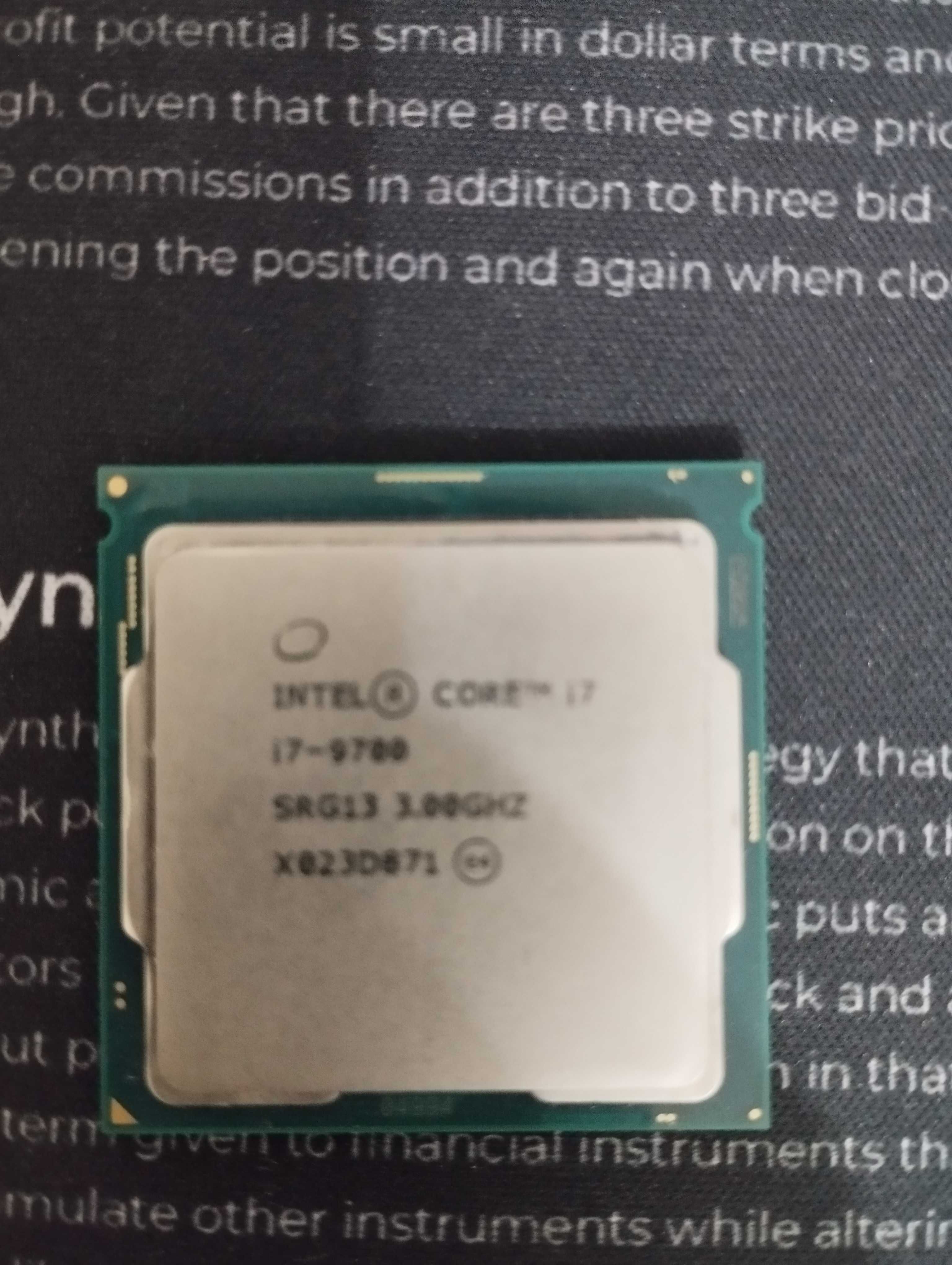 Процессор intel core i7-9700 srg13 3.00ghz