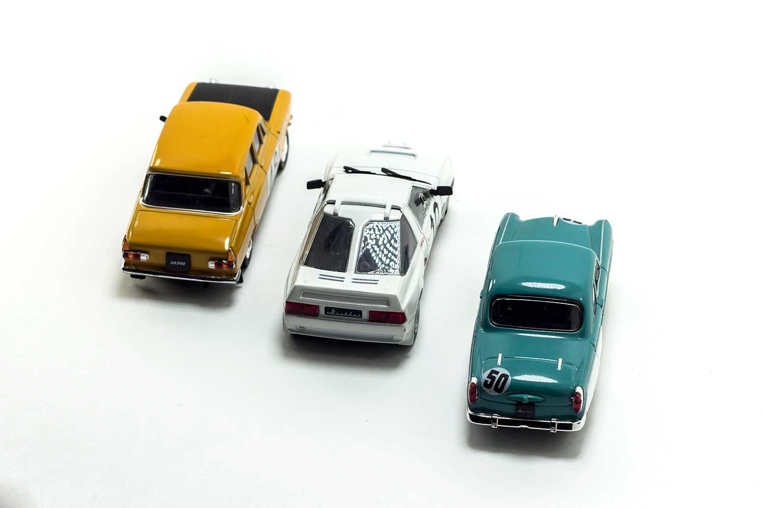 3 коллекционные 3 Раллийные Москвича в масштабе 1:43. ДеАгостини!