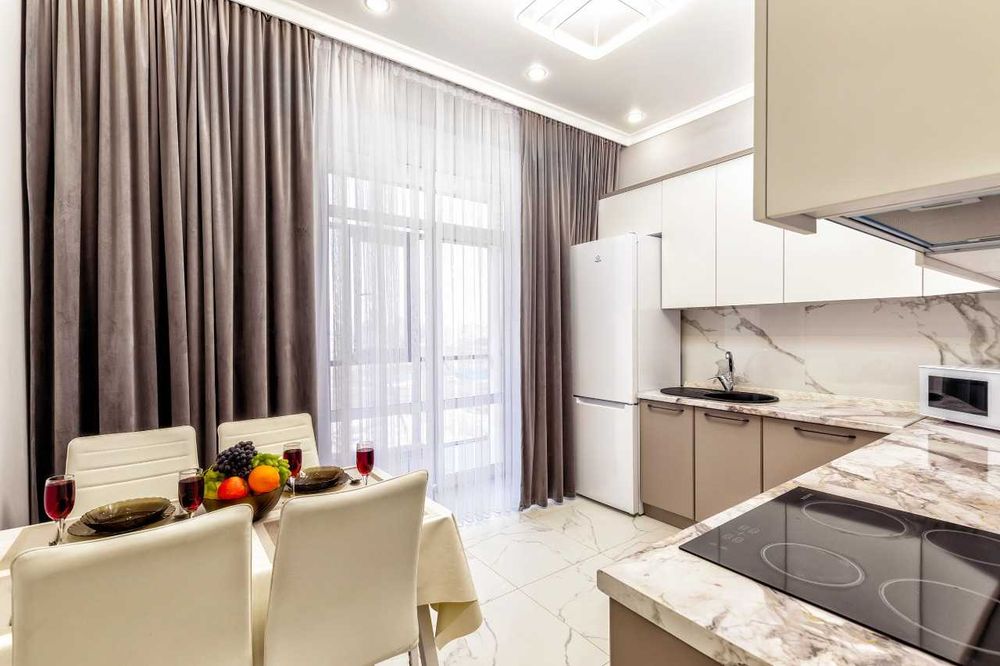 Посуточно 1-но комнатная квартира Астана Хан шатыр ЖК Manhetten