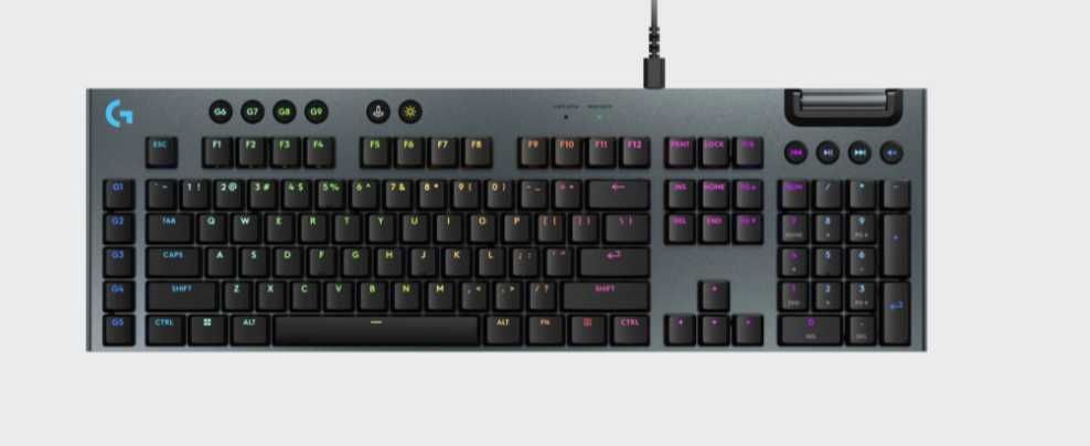Топовые игровая клавиатура Logitech G915X Black