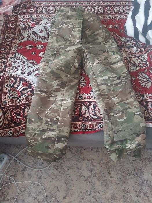 ватные военные штаны