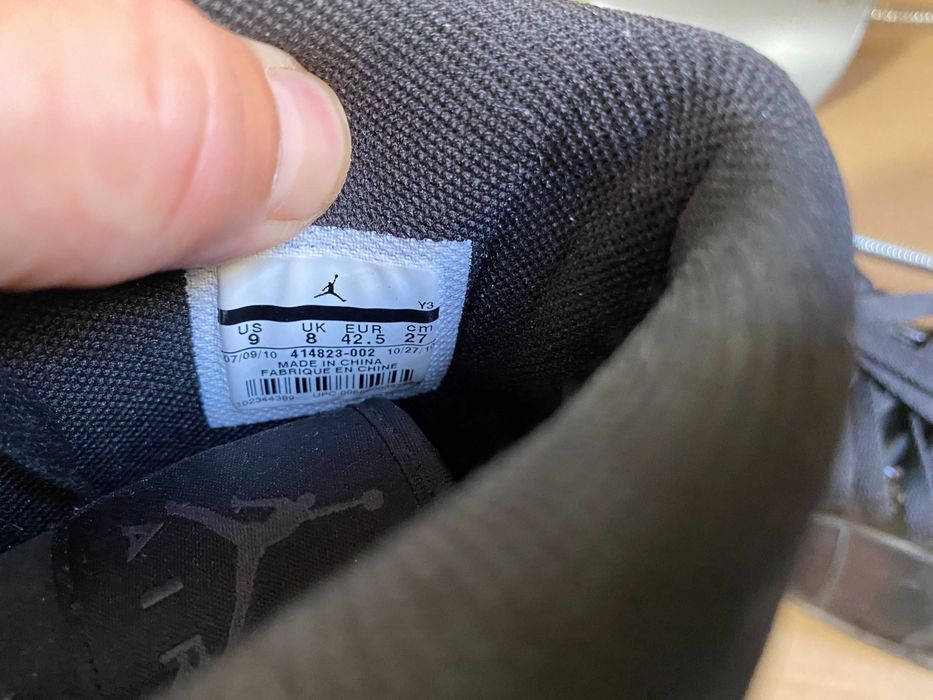 ''Nike Air Jordan 1 Anodized Black Foamposite Armor''оригинални 42.5 н