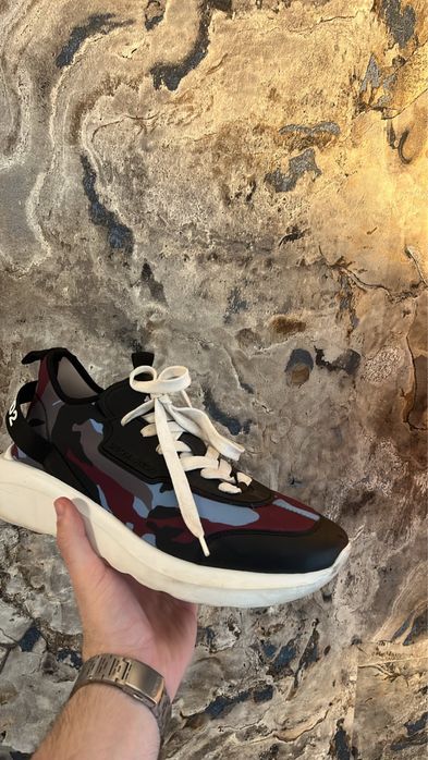 Dsquared2 camo print sneakers / 42