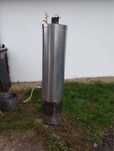 Bolier lemne inox