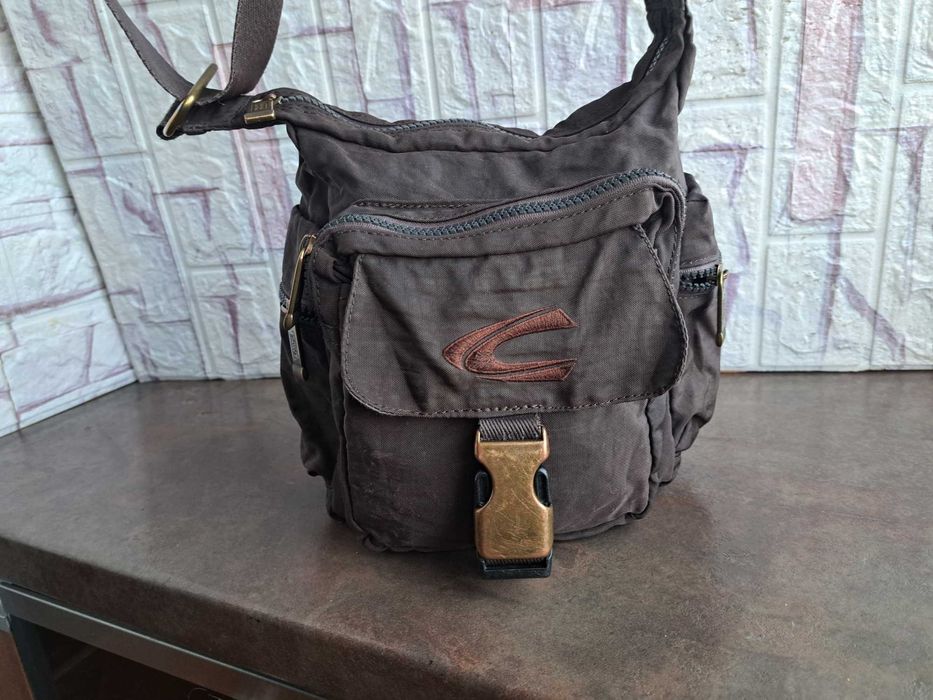 мъжка чанта Camel ,малка текстилна чантичка,торба